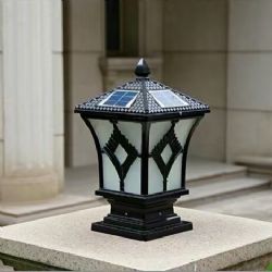 Top Quality 4W Outdoor Fence Post Solar Light / Lamp for Outdoor Lighting
