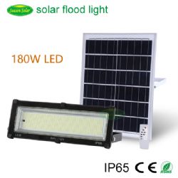 New easy install style 180W solar flood light for billboard lighting